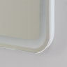 Зеркало с встроенным светильником BELBAGNO SPC-MAR-800-800-LED-TCH-LNZ сенсорным выключателем и линзой